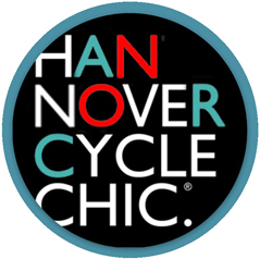 hannovercyclechic logo rund auf weiß